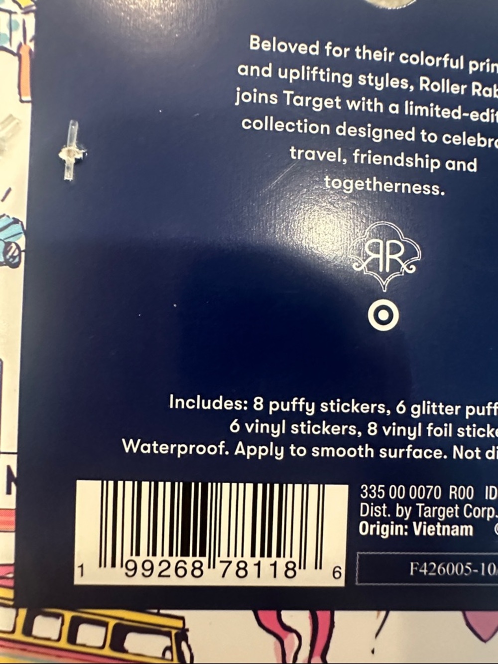 Roller RabbitxTarget Sticker Pack - Picture 2 of 2